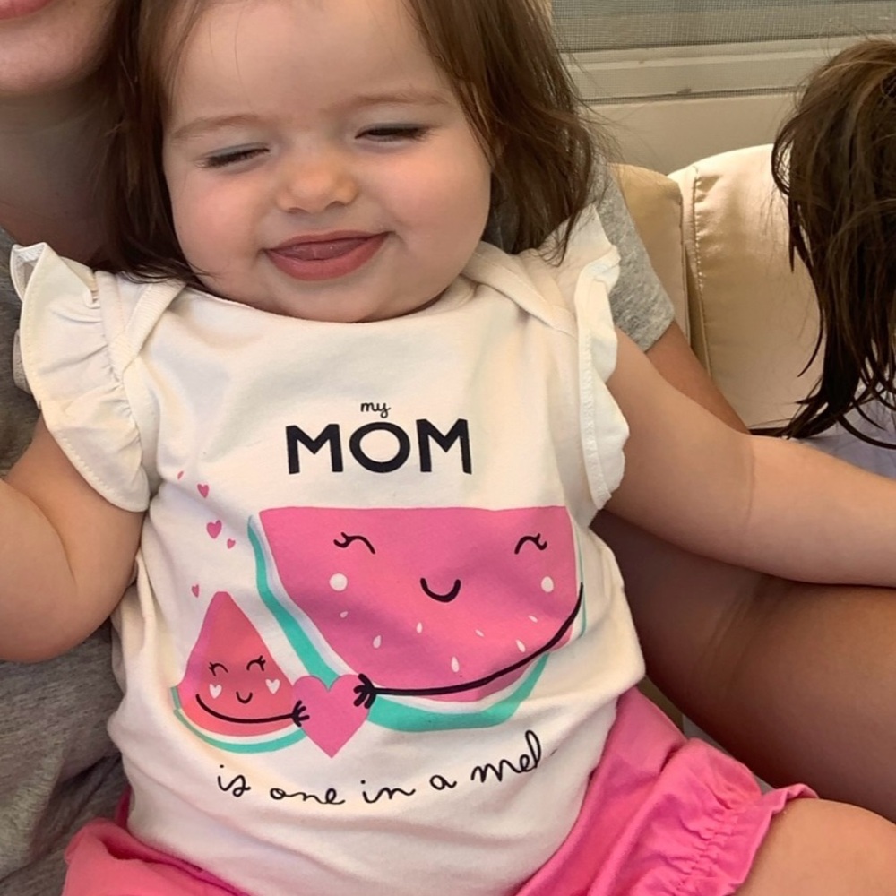 2 GAP “Mom” Onesies
